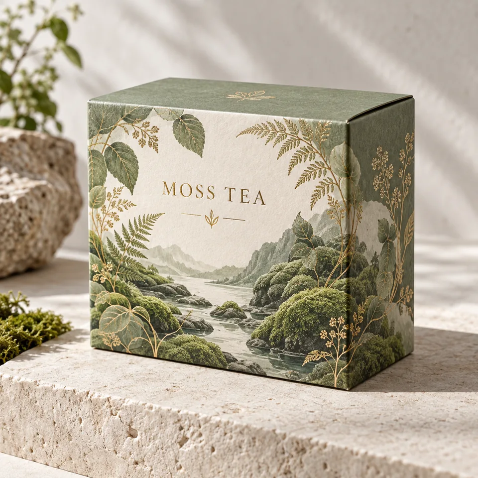 Packaging Label example